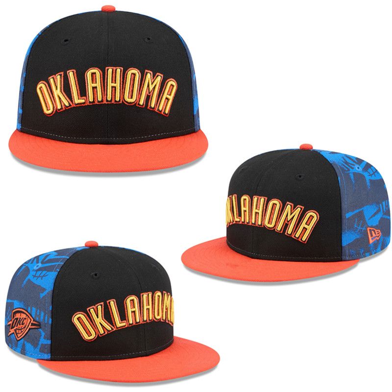 2025 NBA Oklahoma City Thunder Hat TX20250307->nba hats->Sports Caps